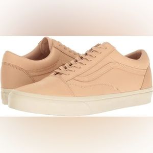 Veggie tan leather vans